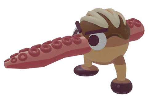 cartoon takoyaki